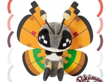 Pokemon Center Original Pokemon Fit Vivillon High Plains Pattern Plush Doll Fashion