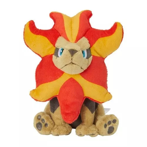 Pokemon Center Original Pokemon Fit Pyroar Male Plush Doll JAPAN OFFICIAL Fashion