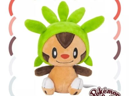 Pokemon Center Original Pokemon Fit Chespin Plush Doll JAPAN OFFICIAL Supply