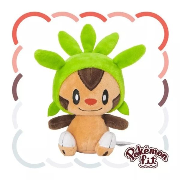 Pokemon Center Original Pokemon Fit Chespin Plush Doll JAPAN OFFICIAL Supply