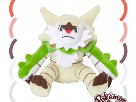 Pokemon Center Original Pokemon Fit Chesnaught Plush Doll JAPAN OFFICIAL Discount