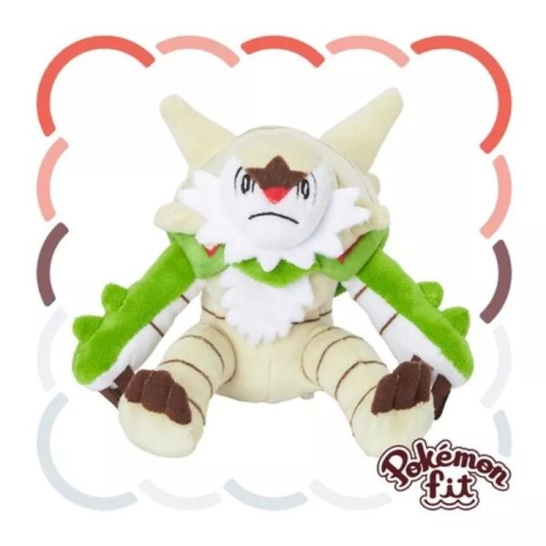 Pokemon Center Original Pokemon Fit Chesnaught Plush Doll JAPAN OFFICIAL Discount