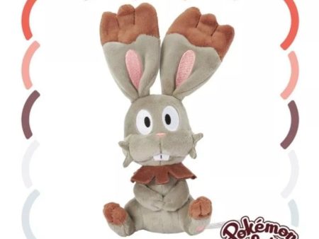 Pokemon Center Original Pokemon Fit Bunnelby Plush Doll JAPAN OFFICIAL Cheap