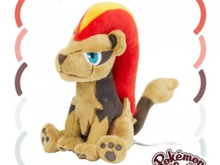 Pokemon Center Original Pokemon Fit Pyroar Female Plush Doll JAPAN OFFICIAL For Cheap