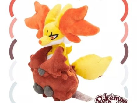 Pokemon Center Original Pokemon Fit Delphox Plush Doll JAPAN OFFICIAL For Discount