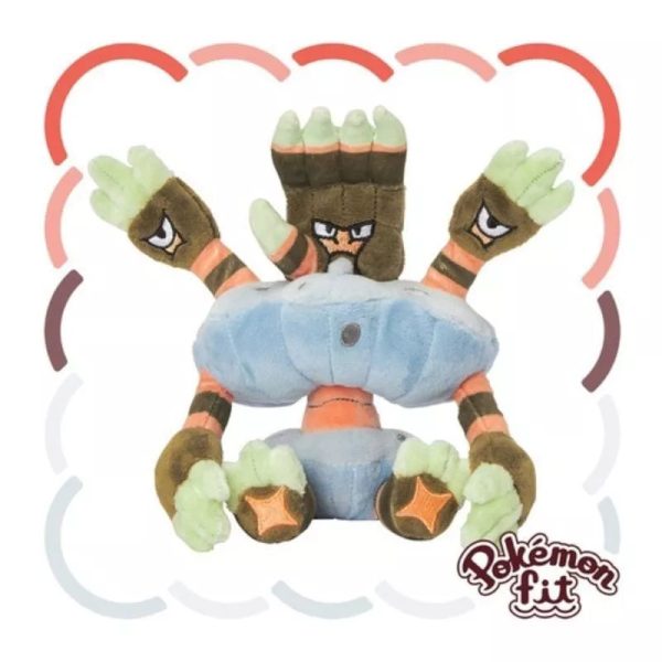 Pokemon Center Original Pokemon Fit Barbaracle Plush Doll JAPAN OFFICIAL Online Hot Sale