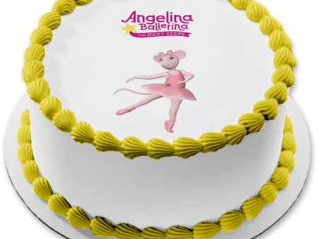 Angelina Ballerina the Next Steps Edible Cake Topper Image ABPID55312 Online now