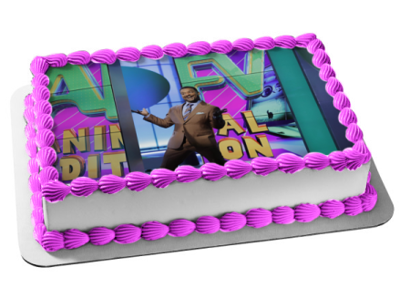 America s Funniest Home Videos  Animal Edition Alfonso Ribeiro Edible Cake Topper Image ABPID55338 Supply