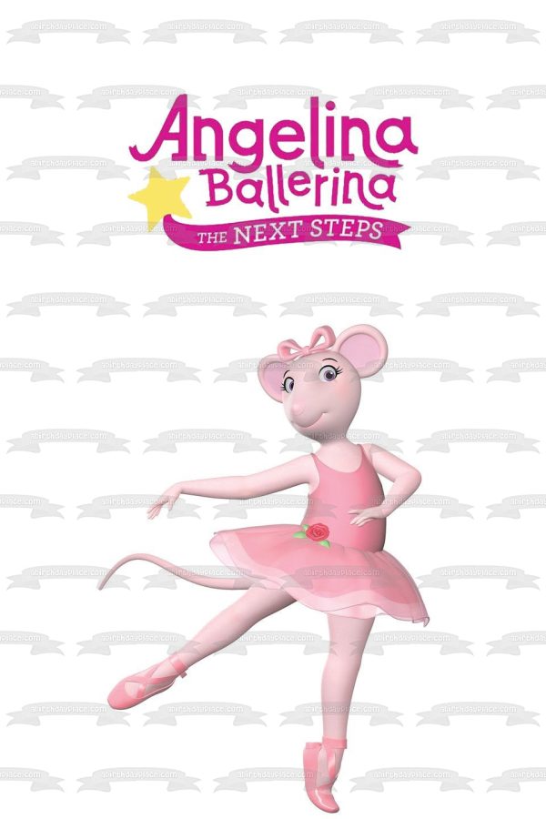 Angelina Ballerina the Next Steps Edible Cake Topper Image ABPID55312 Online now