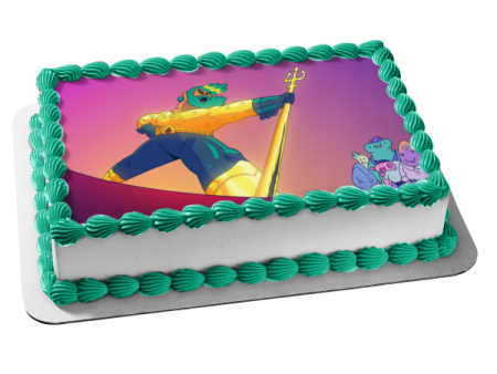 Zig & Sharko Edible Cake Topper Image ABPID55324 Supply