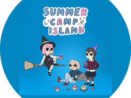 Summer Camp Island Betsy Oscar Alice Edible Cake Topper Image ABPID55298 Online now