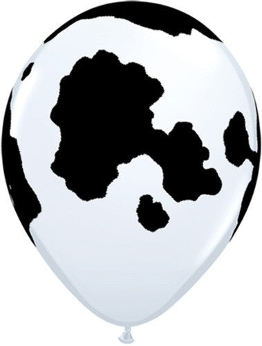 11  Holstein Cow Latex Balloon, 1ct Online Hot Sale